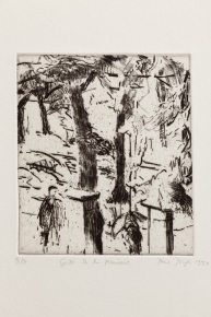intaglio print on paper by Jane Joseph