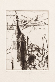 intaglio print on paper by Jane Joseph