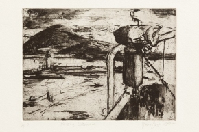 intaglio print on paper by Jane Joseph