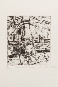 intaglio print on paper by Jane Joseph