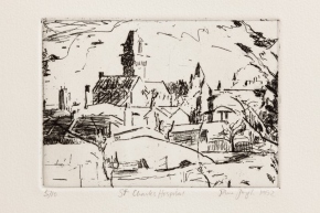 intaglio print on paper by Jane Joseph